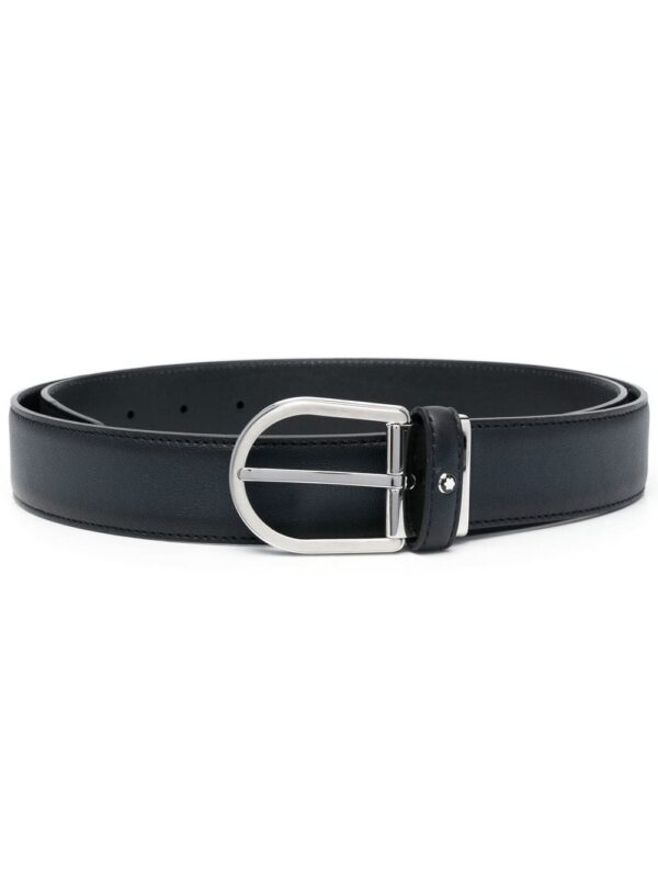 Louis Vuitton engraved-logo detail belt