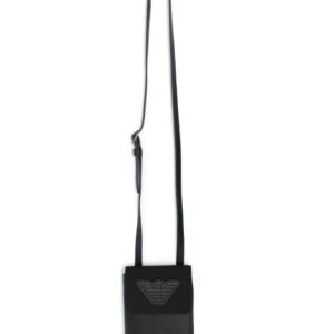 Emporio Armani neck strap logo wallet