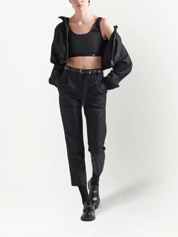 Prada  Re-Nylon cropped vest top - Image 2