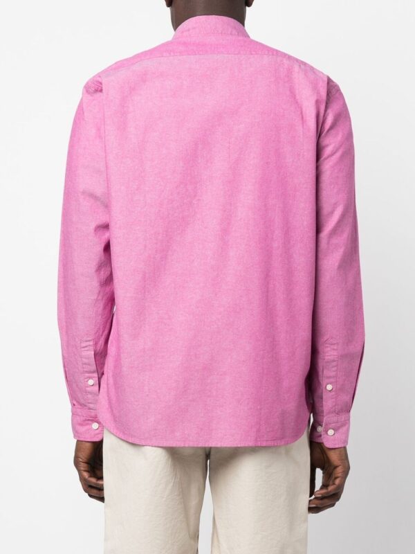 BOSS  embroidered-logo long-sleeve shirt - Image 3