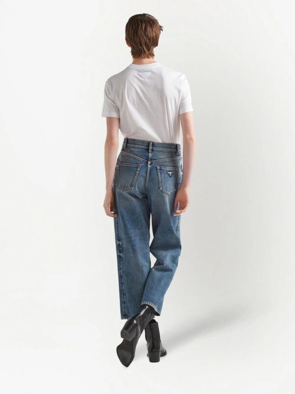 Prada  low-rise straight-leg jeans - Image 3