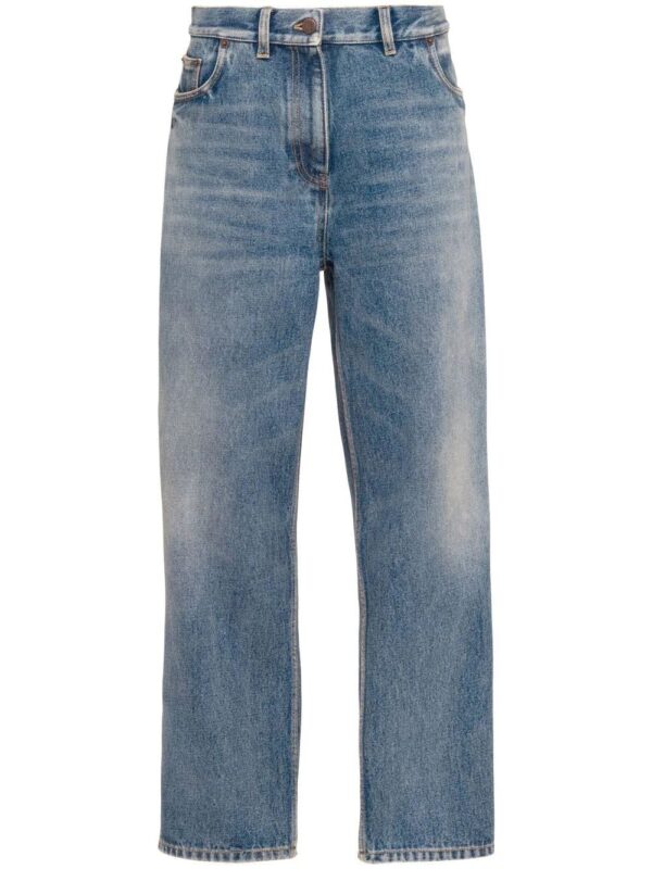 Prada  low-rise straight-leg jeans