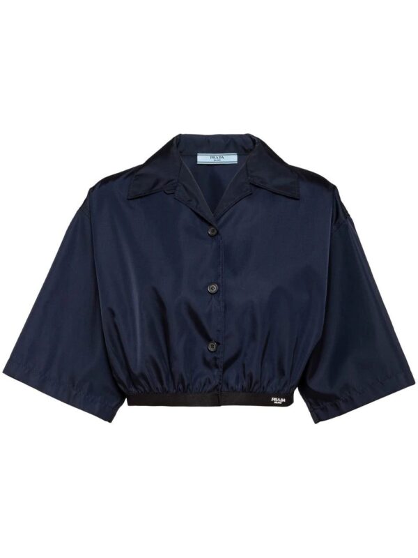 Prada  cropped short-sleeve shirt