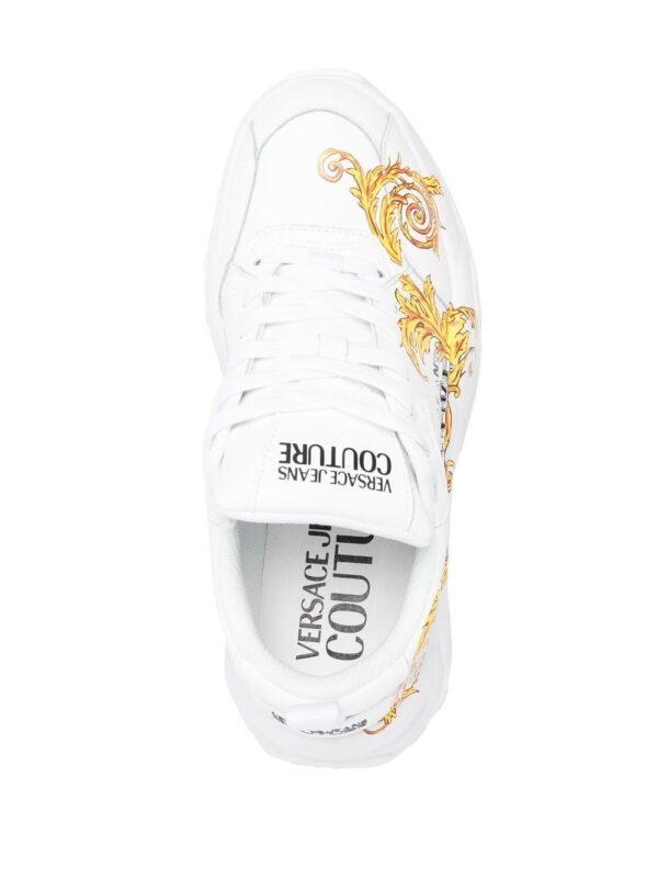 Versace Jeans Couture side logo-print detail sneakers - Image 4