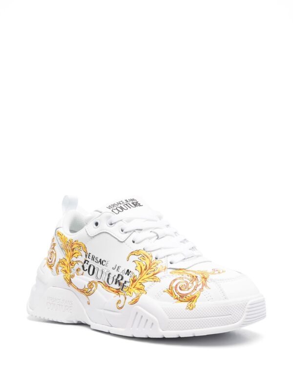 Versace Jeans Couture side logo-print detail sneakers - Image 2