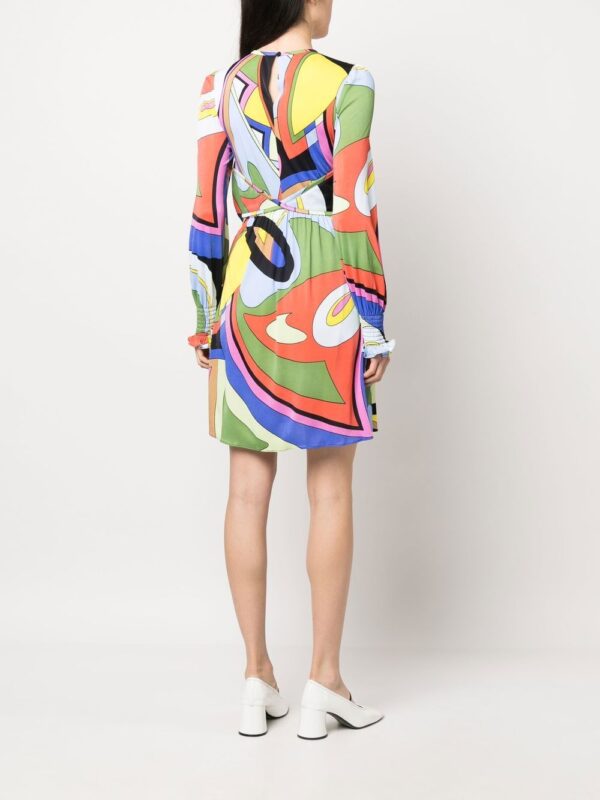 Moschino graphic-print mini dress - Image 3