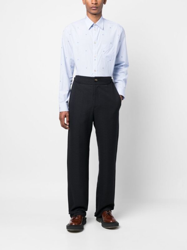 Gucci striped logo-embroidered cotton shirt - Image 2