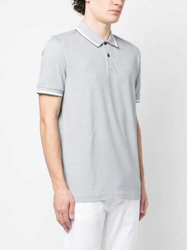 BOSS  stripe-detailed polo shirt - Image 2
