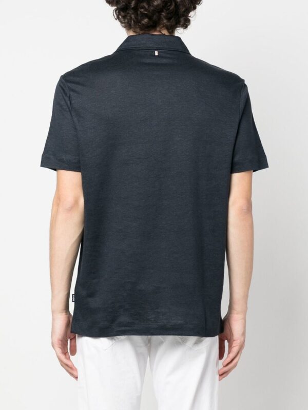 BOSS  linen-flax polo shirt - Image 3
