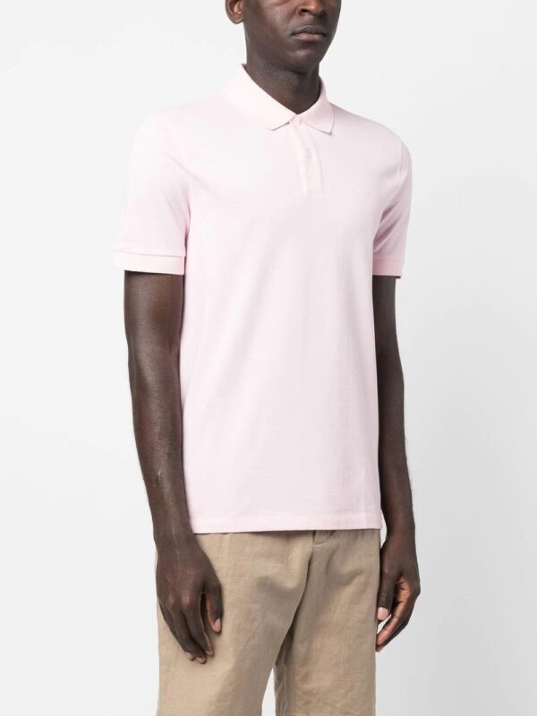 BOSS  logo-embroidered polo shirt - Image 2