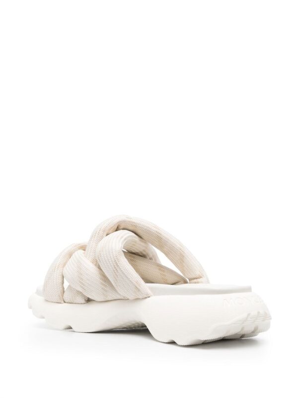 Moncler crossover-strap slides - Image 3