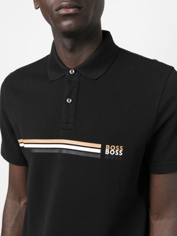 BOSS  logo-print short-sleeved polo shirt - Image 4