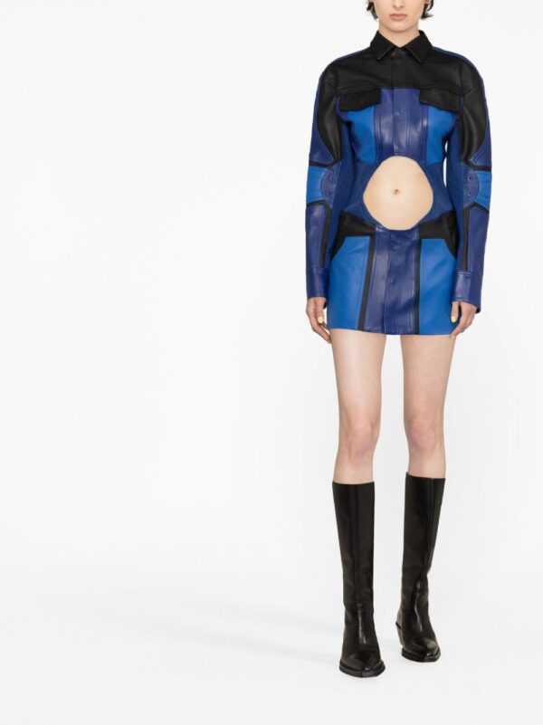 Off-White motorcycle hole mini dress - Image 4
