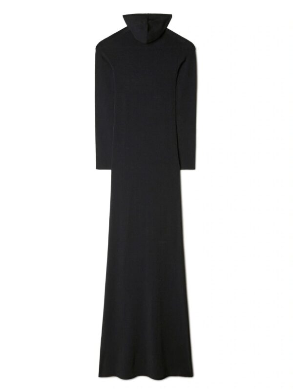 Off-White  floral-appliqué hooded dress - Image 2