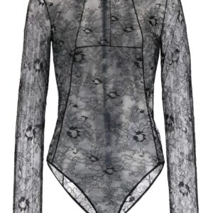 Off-White sheer lace bodysuit