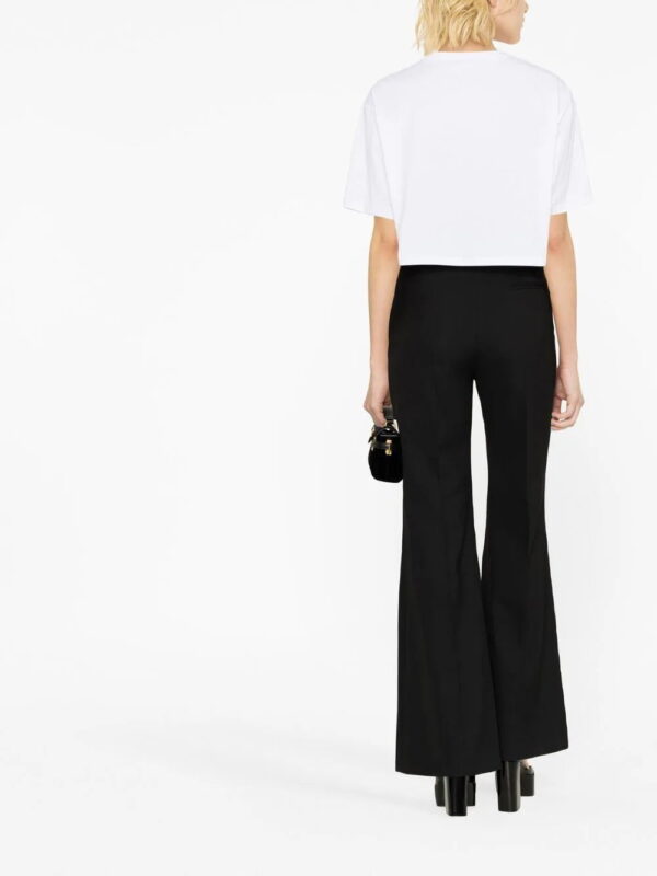 Balmain  logo cropped T-shirt - Image 3