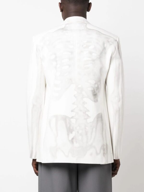 Off-White  X-Ray-print double-breasted blazer - Image 4