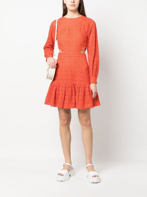 Michael Michael Kors floral eyelet cut-out dress - Image 4