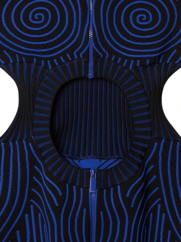 Off-White  Vortix Hole knitted minidress - Image 3