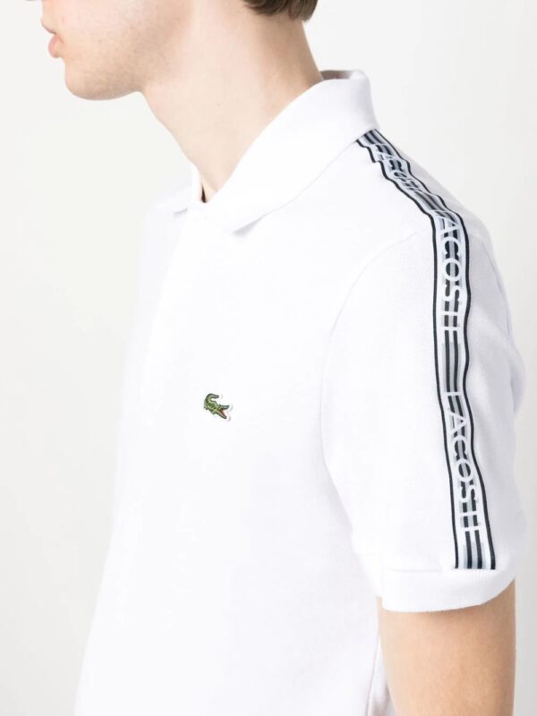 Lacoste  logo-patch short-sleeve polo shirt - Image 4