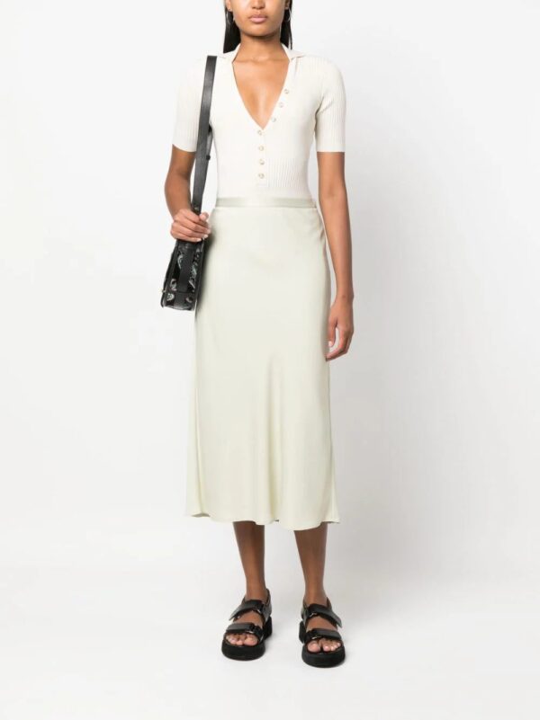 Calvin Klein  logo-print A-line skirt - Image 2