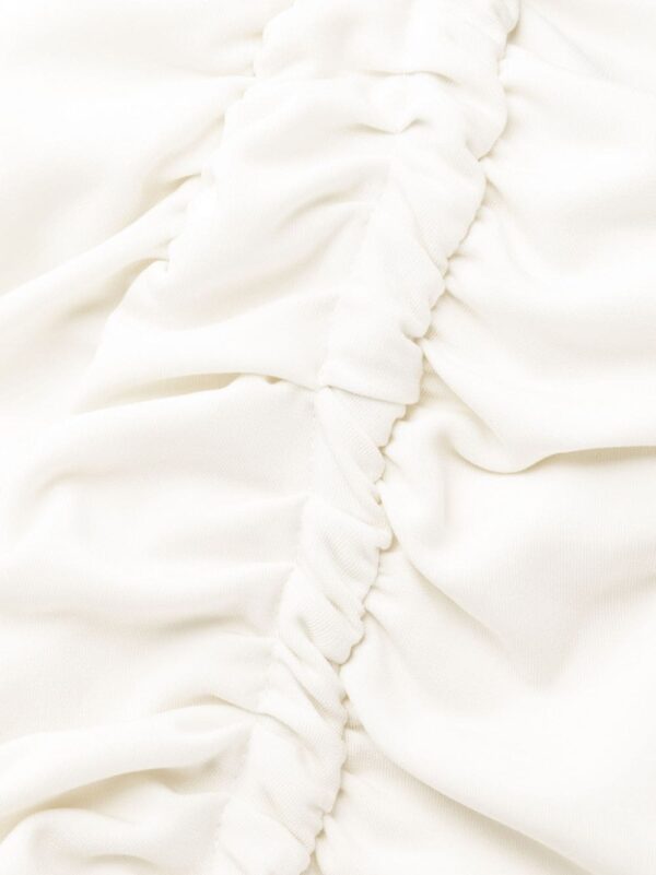 Off-White asymmetric ruched minidress - Image 5