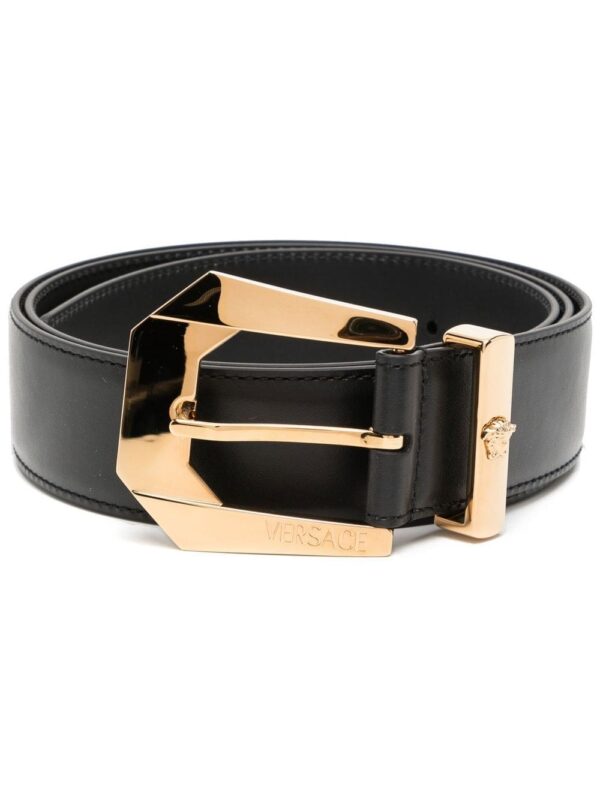 Louis Vuitton La Greca leather belt