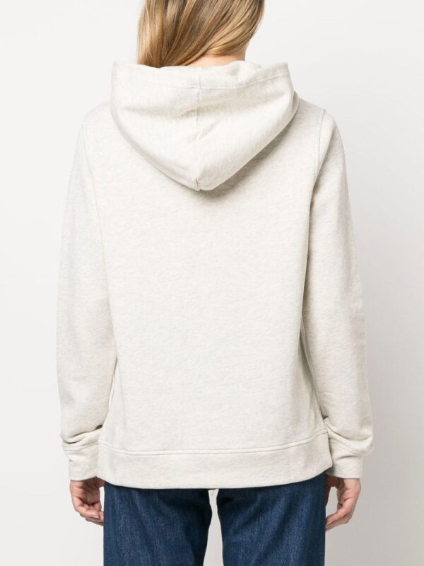 Tommy Hilfiger  foil logo-print drawstring hoodie - Image 4
