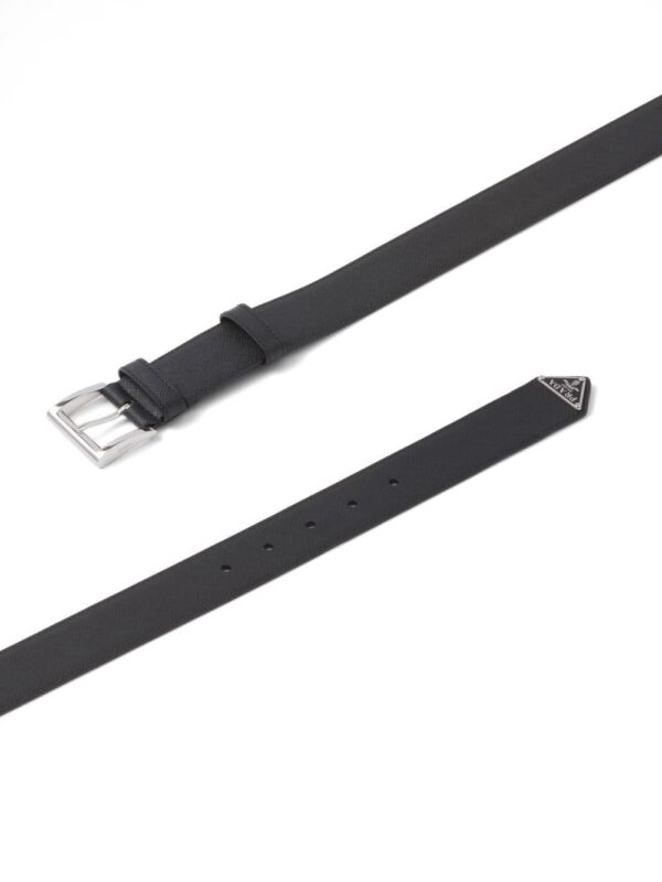 Louis Vuitton triangle-logo leather belt - Image 3
