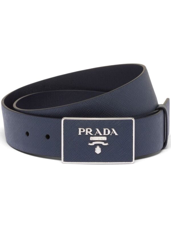 Louis Vuitton Saffiano leather belt