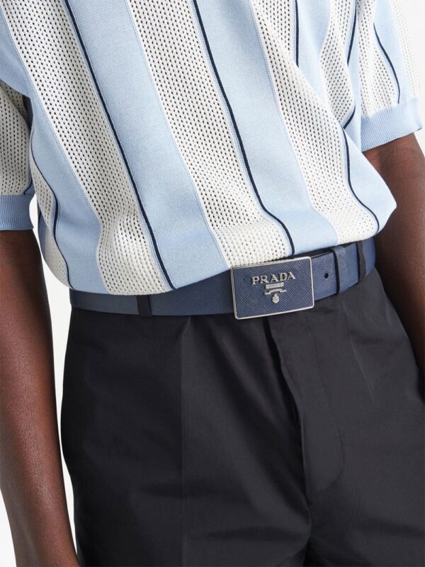 Louis Vuitton Saffiano leather belt - Image 4