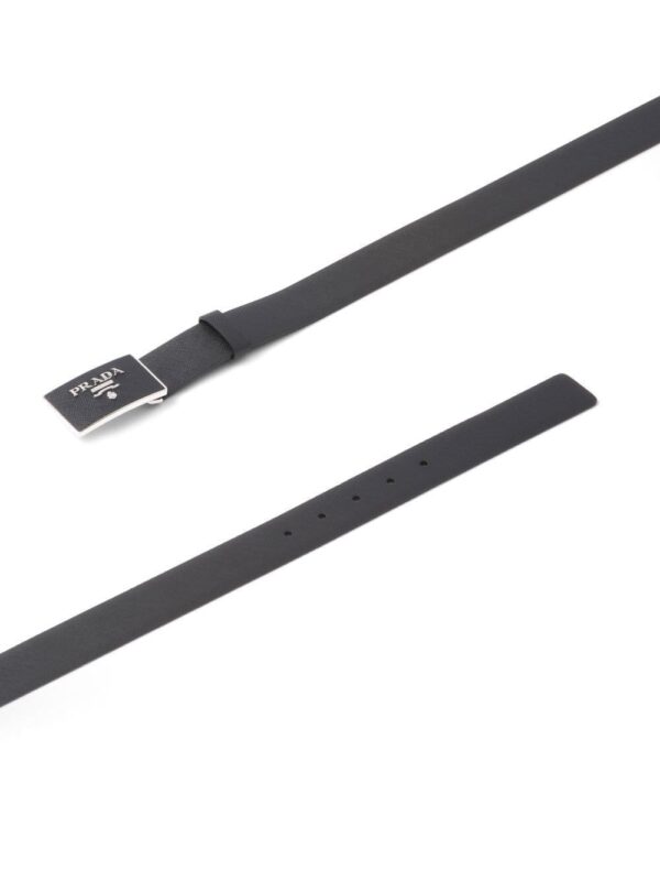 Louis Vuitton logo-plaque leather belt - Image 2