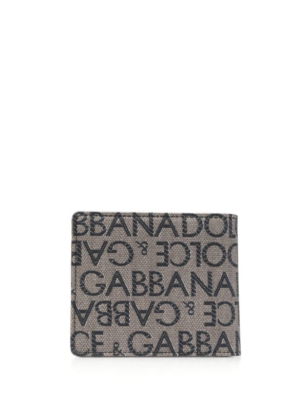 Dolce & Gabbana logo jacquard wallet - Image 2