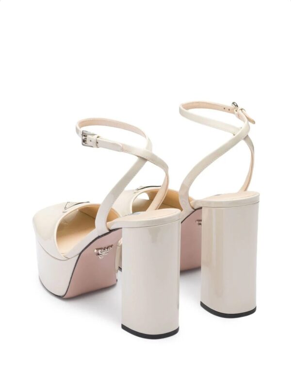 Prada  patent leather platform sandals - Image 3