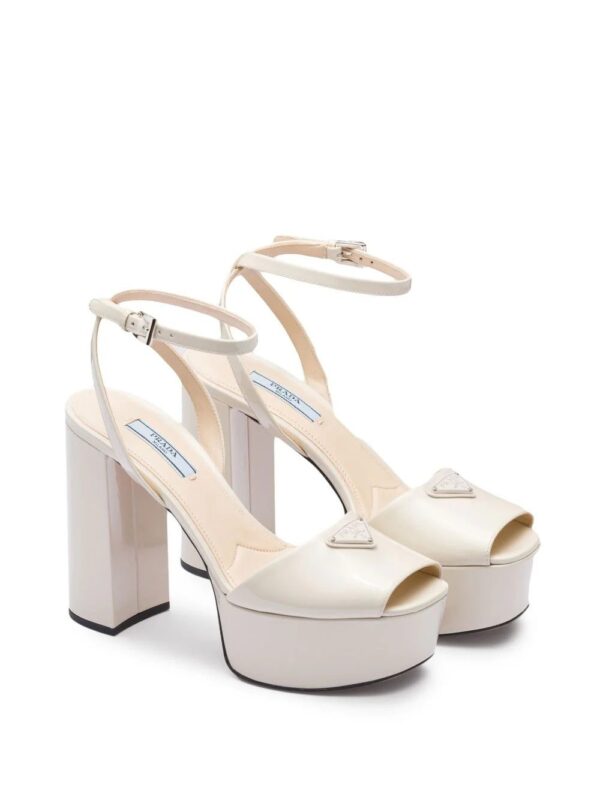 Prada  patent leather platform sandals - Image 2