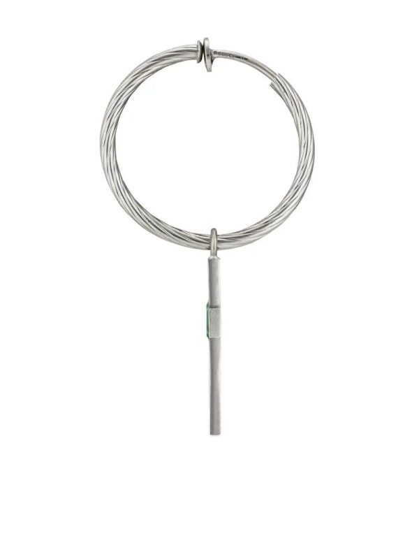 Gucci  Interlocking G enamel cross single earring - Image 3