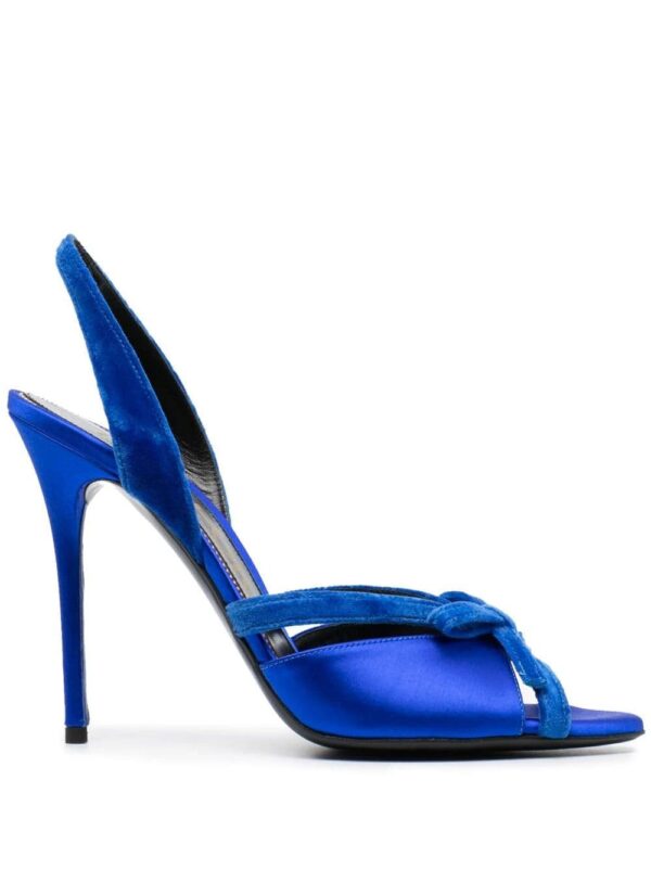 TOM FORD  bow-detail 124mm satin sandals