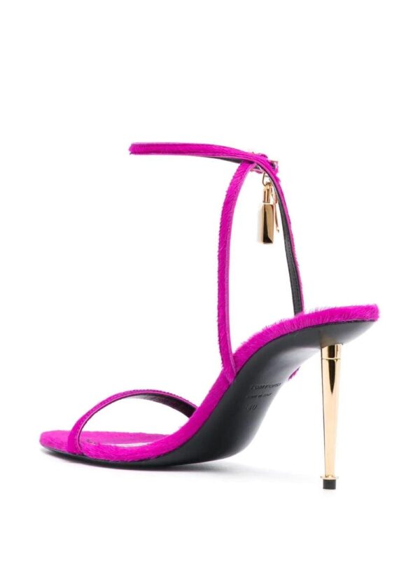 TOM FORD  Padlock 85mm leather sandals - Image 3