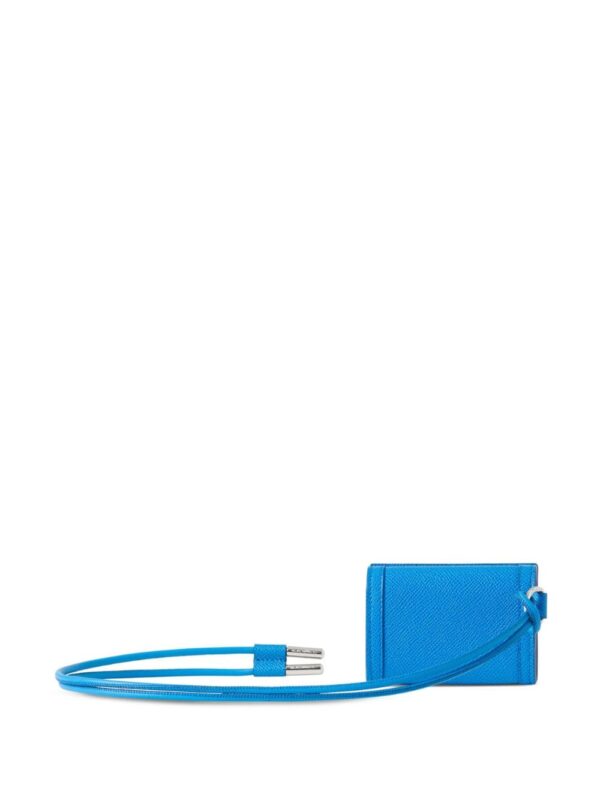 Burberry Grainy Leather TB Card Case Lanyard - Image 2