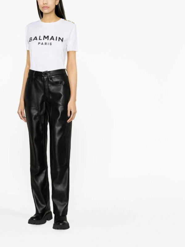 Balmain  logo-print cotton T-shirt - Image 2
