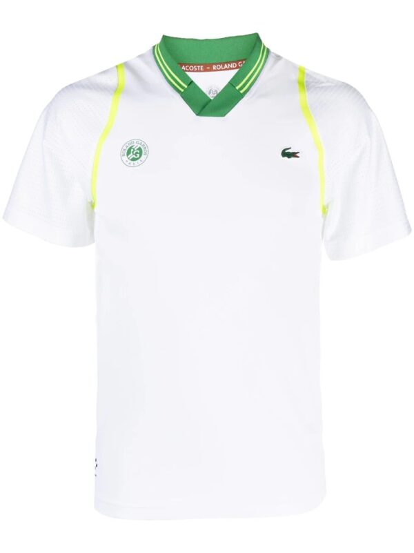 Lacoste  Roland Garros logo-patch polo shirt