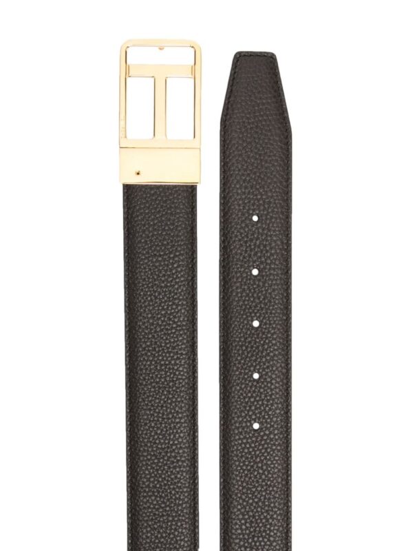 Louis Vuitton leather buckle belt - Image 2
