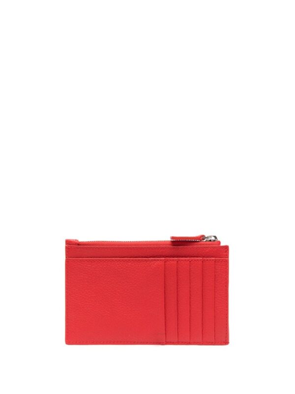 Balenciaga logo-print leather wallet - Image 2