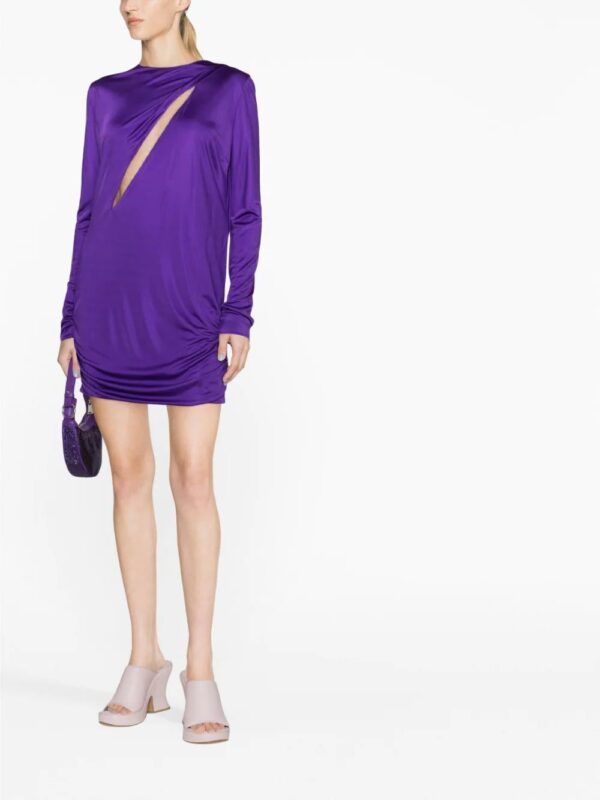 Versace  cut-out minidress - Image 4