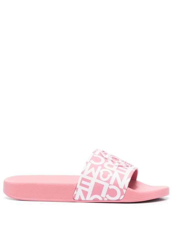 Moncler logo-strap slides