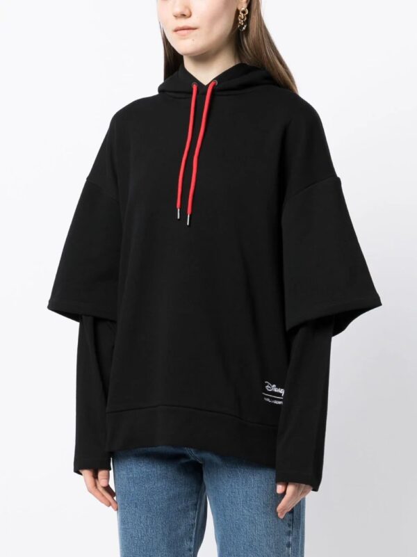 Karl Lagerfeld  KLxDisney logo-print hoodie - Image 4