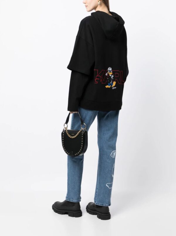 Karl Lagerfeld  KLxDisney logo-print hoodie - Image 2
