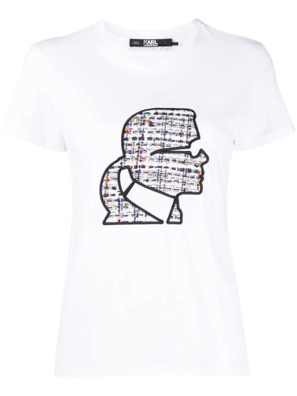 Karl Lagerfeld  cotton logo-print T-shirt
