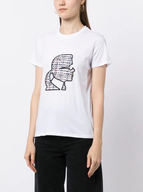 Karl Lagerfeld  cotton logo-print T-shirt - Image 3