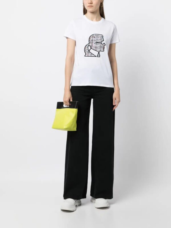 Karl Lagerfeld  cotton logo-print T-shirt - Image 2
